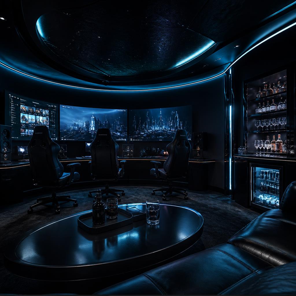 Private VIP gaming room interior